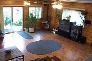 Huge FR with W/B stove with optional gas hookup. Wired for surround sound.