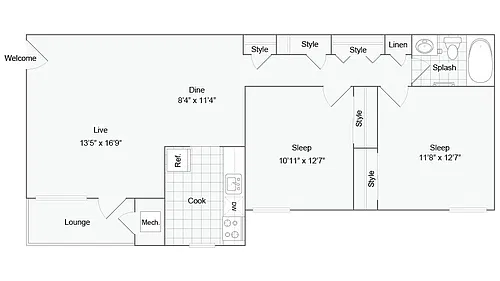 Floor plan Baltimore