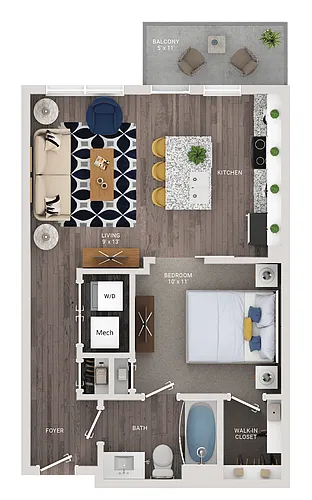 Floor plan A1