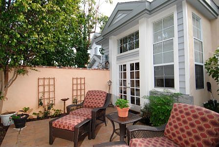 Lovely courtyard for relaxing 