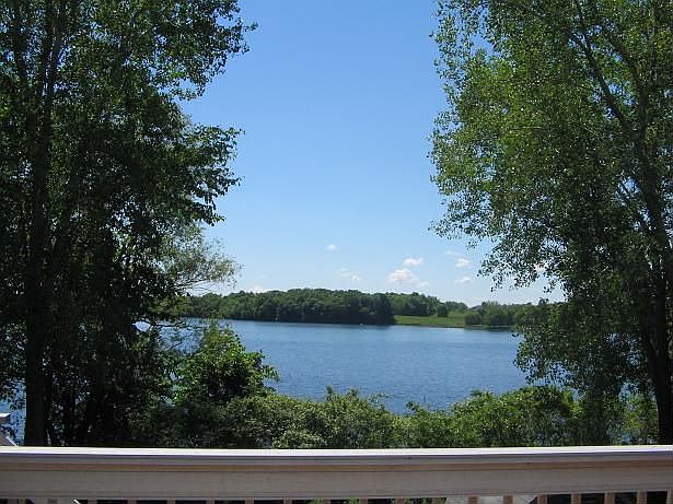 Rice Lake view from the deck