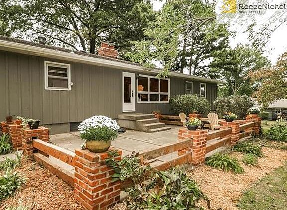 Enjoy the outdoors and view of huge backyard from patio.
