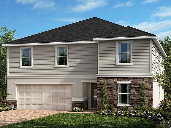 Exterior E with optional stone