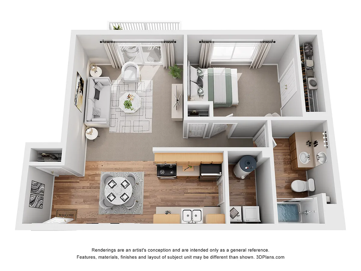 Floor plan A1