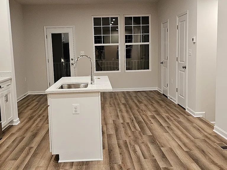 Open Concept Kitchen and living area