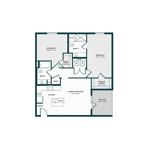 Floor plan B2
