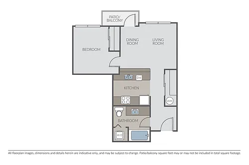 Floor plan Plan 1A