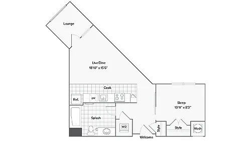 Floor plan Alexandria