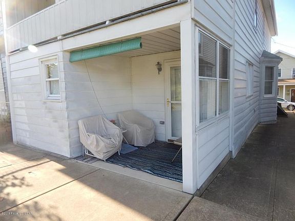 Rear porch