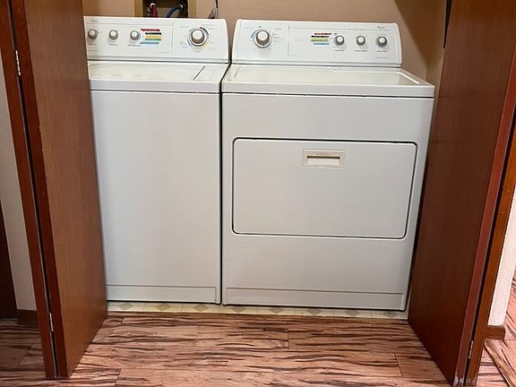 Full size washer and drier