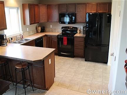 large open & bright kitchen