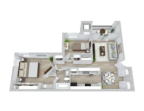 Floor plan B1