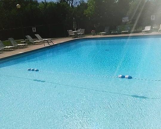 Pool just behing the Clubhouse