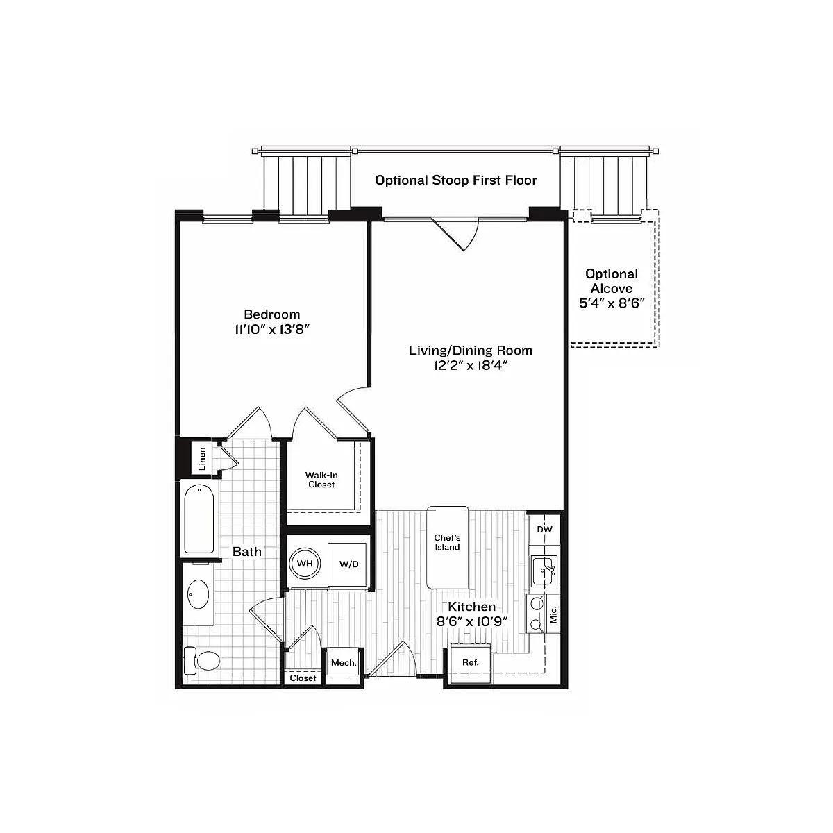 Floor plan Beacon 4
