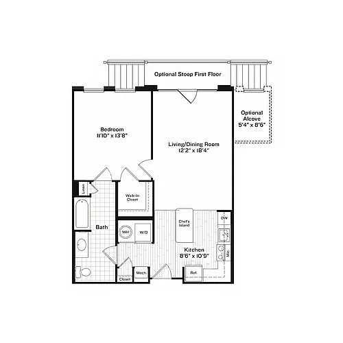 Floor plan Beacon 4