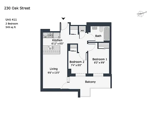 Floor plan 50025A-411
