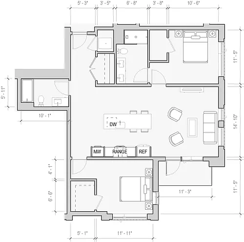 Floor plan Oak