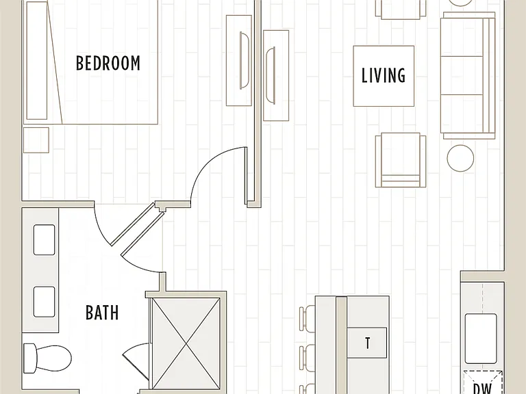 A6 | 1 Bed 1 Bath A6 | 1 Bed 1 Bath