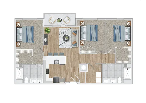 Floor plan C1