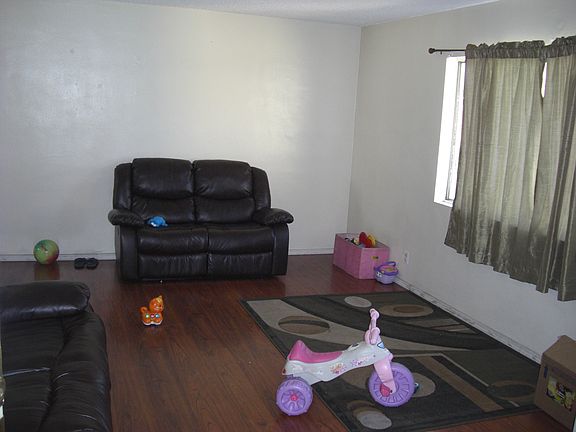 living room from front door