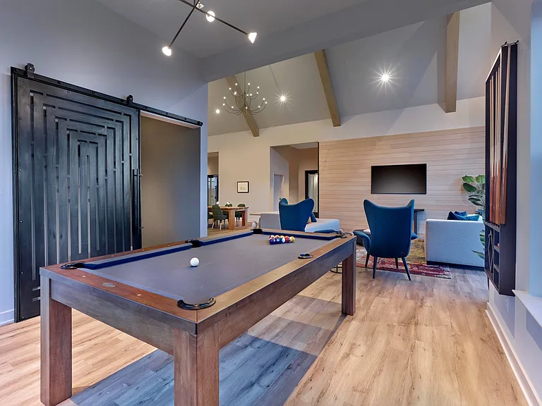 Westown Clubhouse pool table