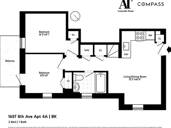 2nd image of 1657 8th Ave APT 4A