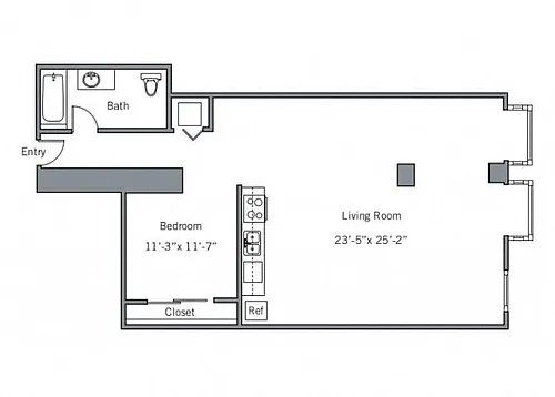 Floor plan 11CLY