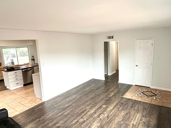 Front entry and living room