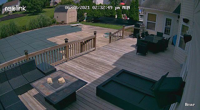Back patio