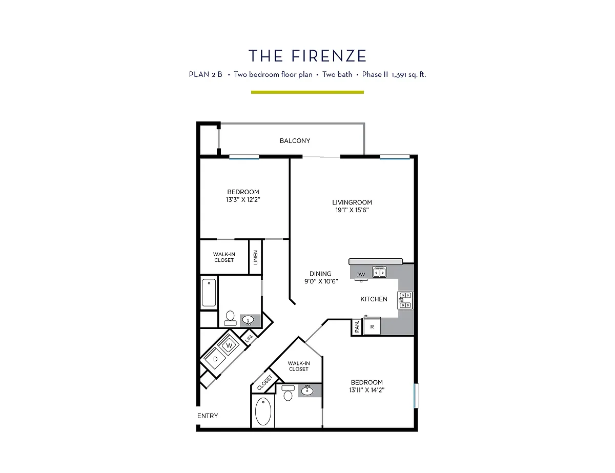 Floor plan CMV II - Firenze