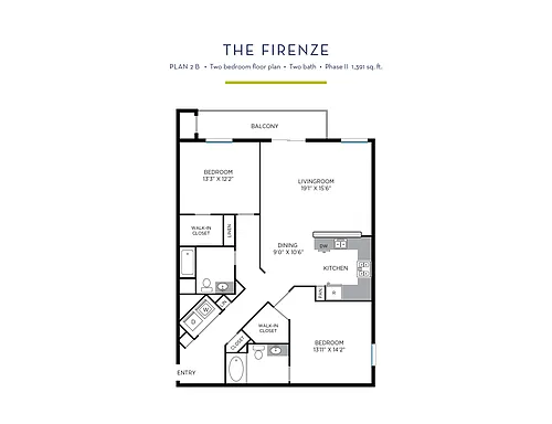 Floor plan CMV I - Firenze