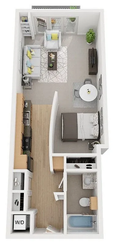 Floor plan Studio