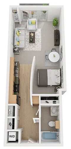 Floor plan Studio