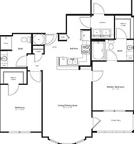 Floorplans-2BR-2BA-Jasper-Ivy-Town Floorplans-2BR-2BA-Jasper-Ivy-Town