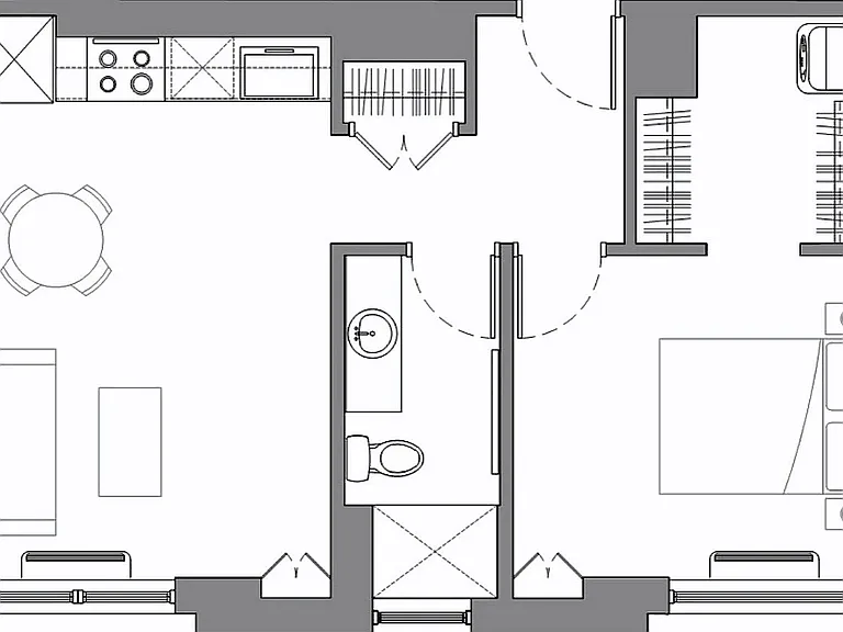 One Bedroom One Bedroom