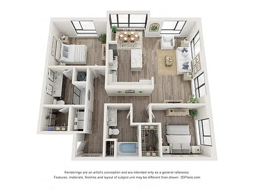 Floor plan The Fairview