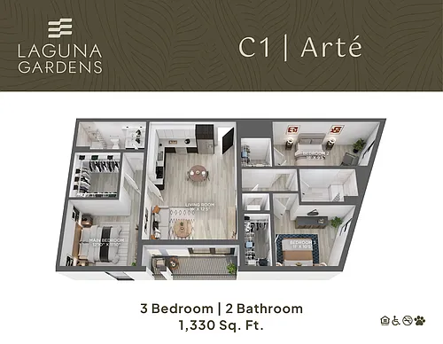 Floor plan C1