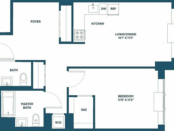2nd image of 475 Clermont Ave #626