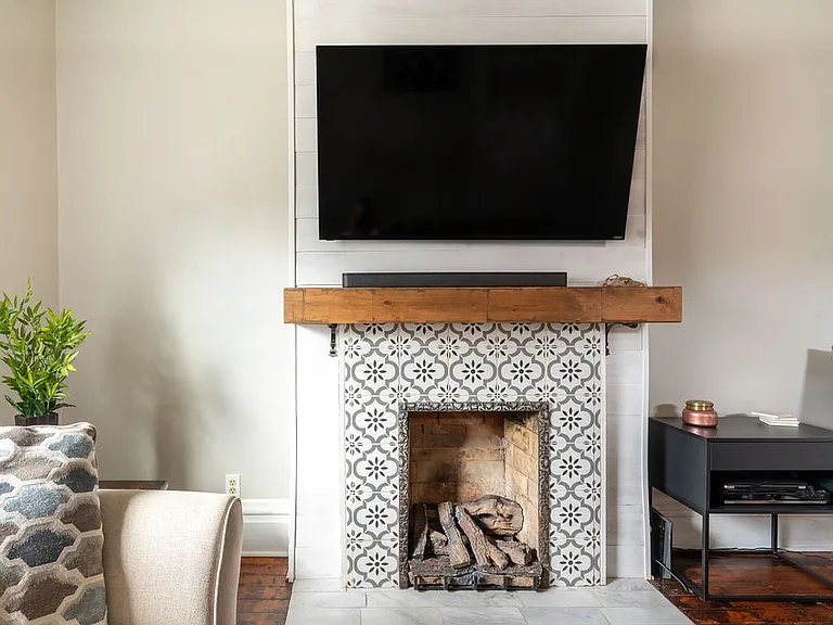 Ventless gas fireplace!
