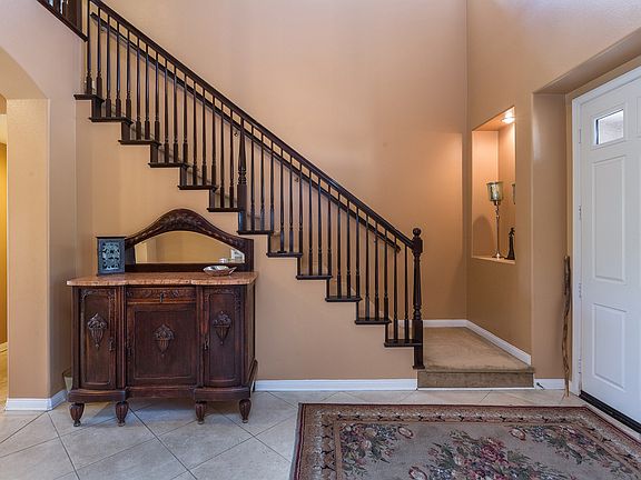 stairway with lighted accent