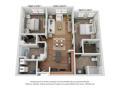 Floor plan Georgetown