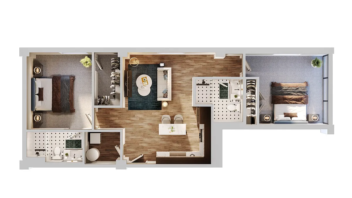 Floor plan B6