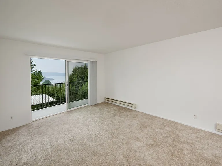 Bay View from Living Space | Summit at Sausalito | Luxury Apartments at Sausalito, CA