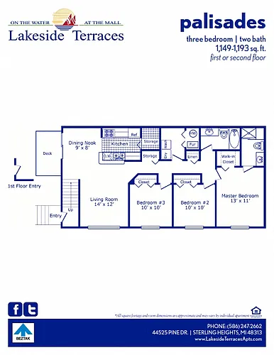 Floor plan Palisades