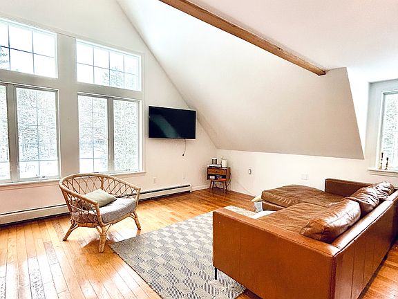 Large windows for plentiful natural light.