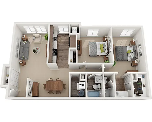 Floor plan B2