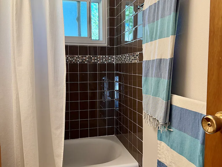 Blue bathroom