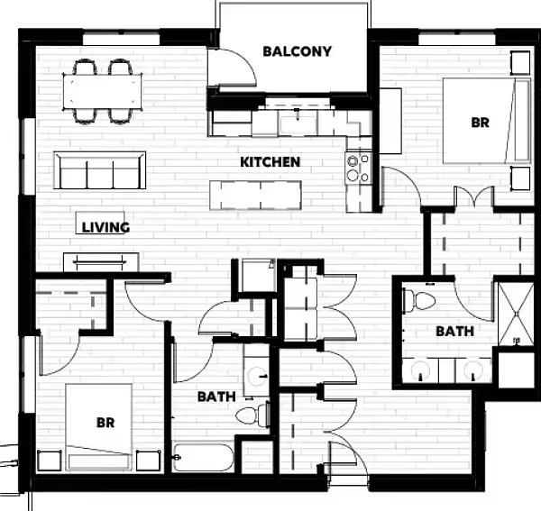 2D: Beds - 2: Baths - 2: SqFt - 1314