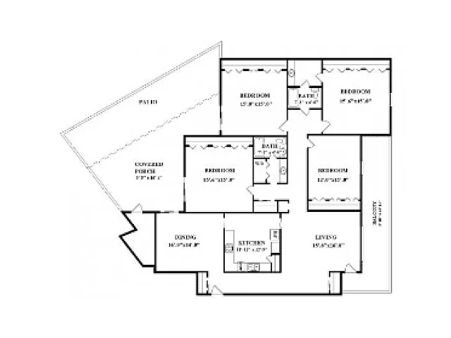 Floor plan 4-2B