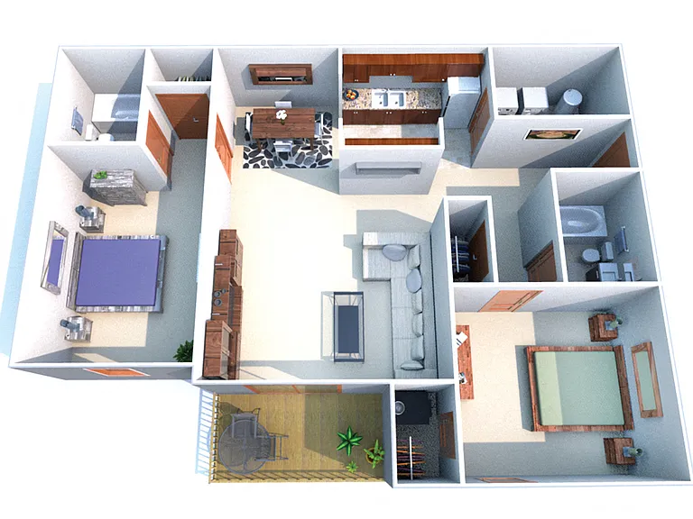 Four Worlds Apartments — Photo 104